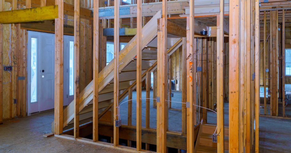 home in pre-drywall stage